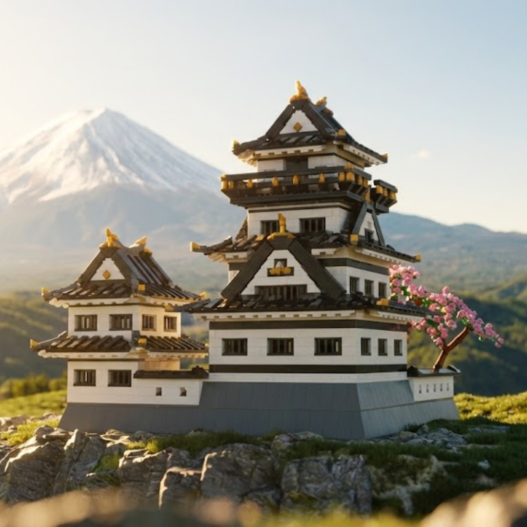 Castelo Himeji-jo (3086 pe&ccedil;as) - Brics Craft