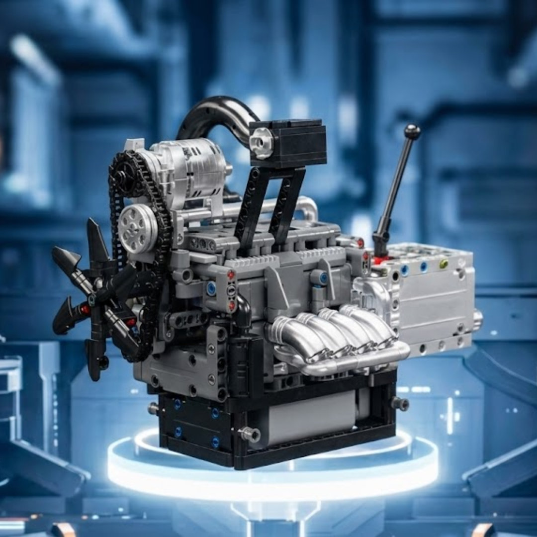 Lenda Rotativa Motorizada (1130 pe&ccedil;as) - Brics Craft