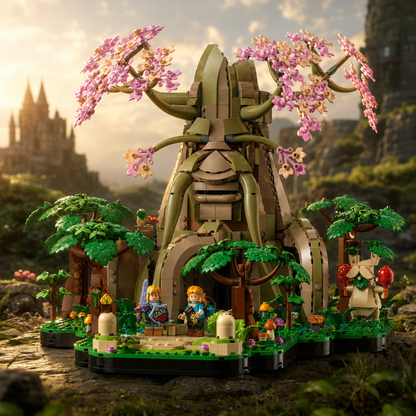 A Lenda de Zelda - &Aacute;rvore sagrada (2 em 1) (2500 pe&ccedil;as)