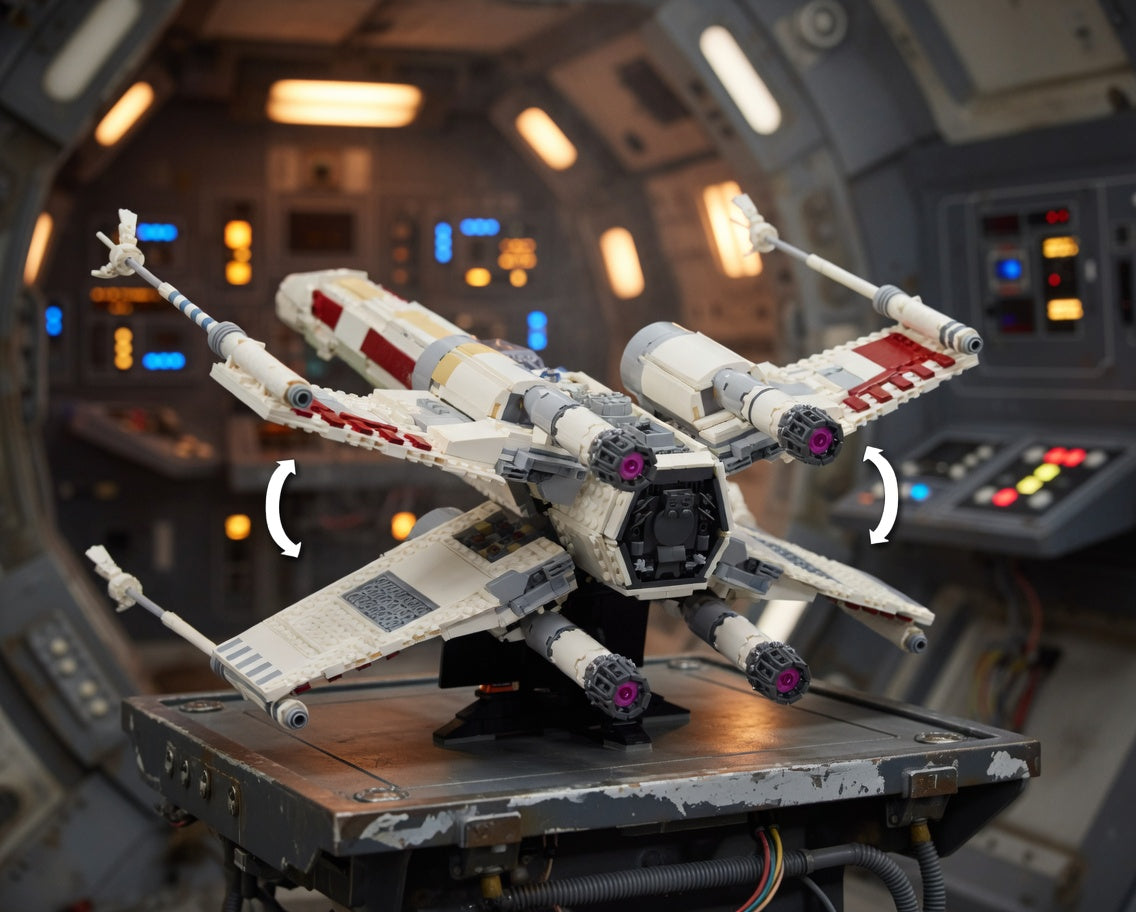 Star Wars - Ca&ccedil;a-Estelar X-Wing (1949 pe&ccedil;as)