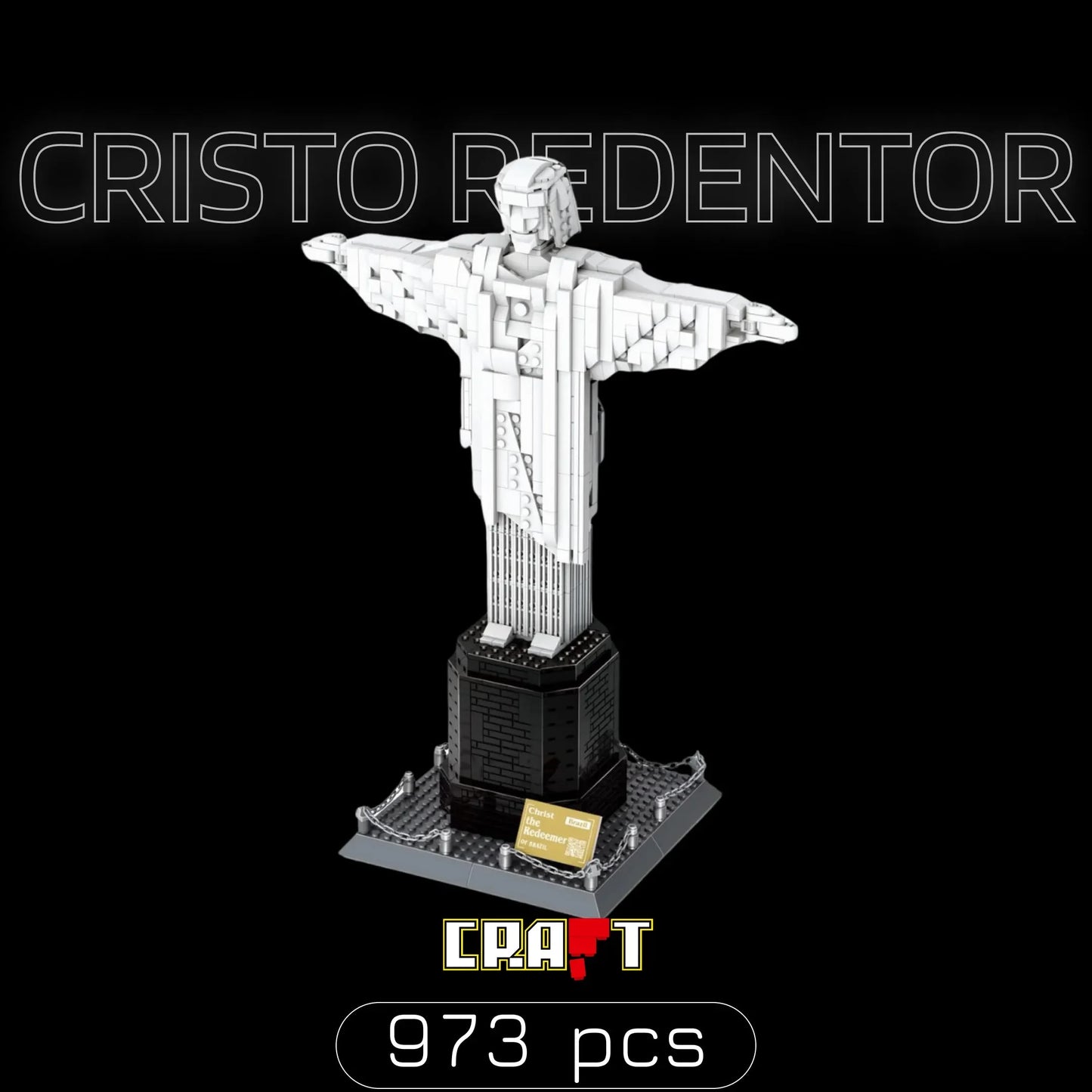 Cristo Redentor (973 pe&ccedil;as) - Brics Craft