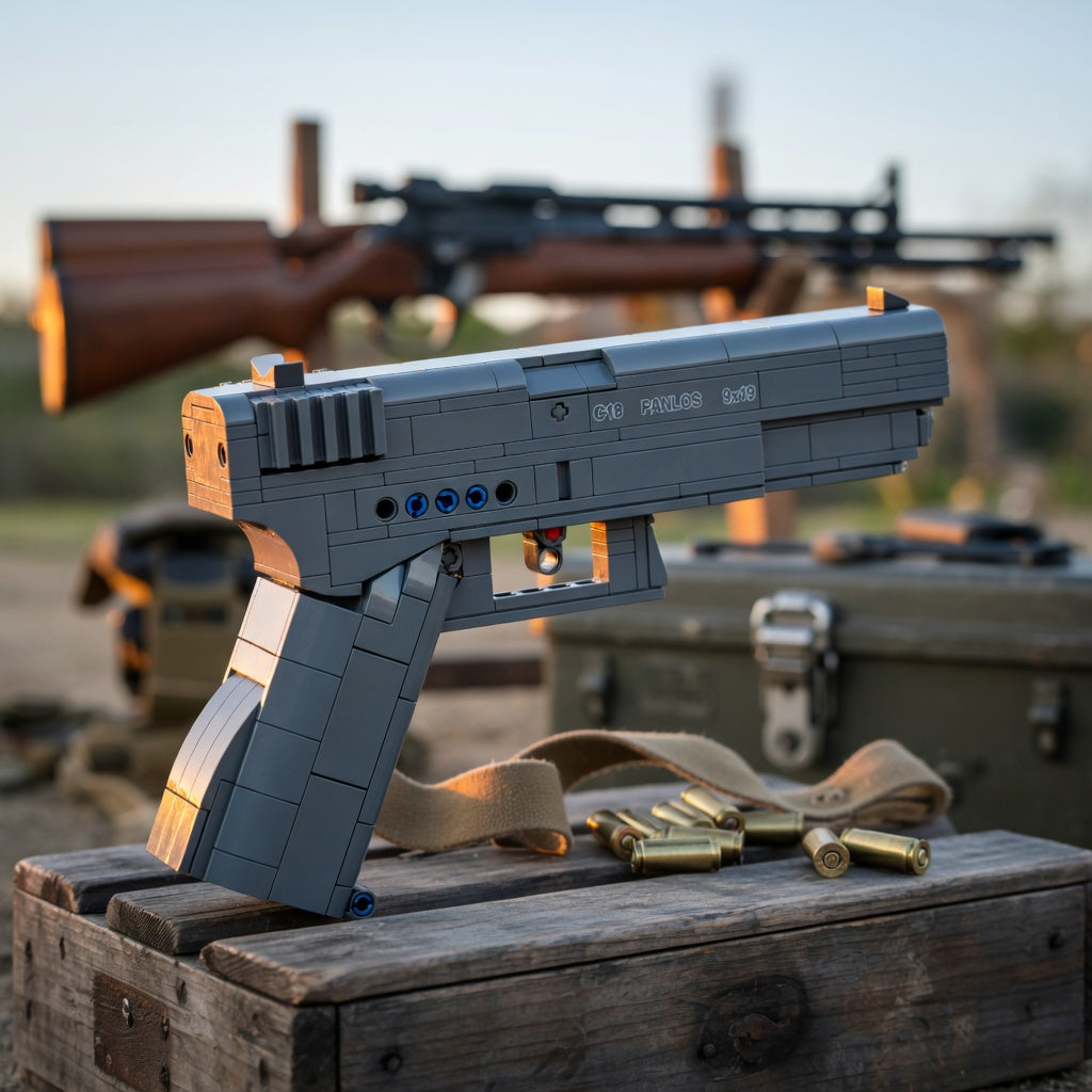 Pistola G18 Autom&aacute;tica (336 pe&ccedil;as)