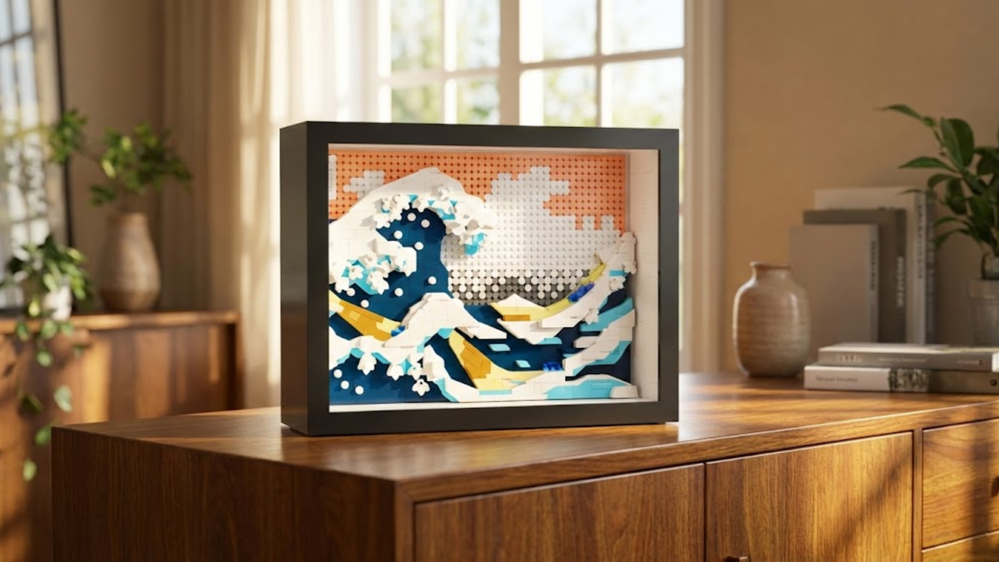 O Museu: A Grande Onda de Kanagawa (1511 micro-pe&ccedil;as)