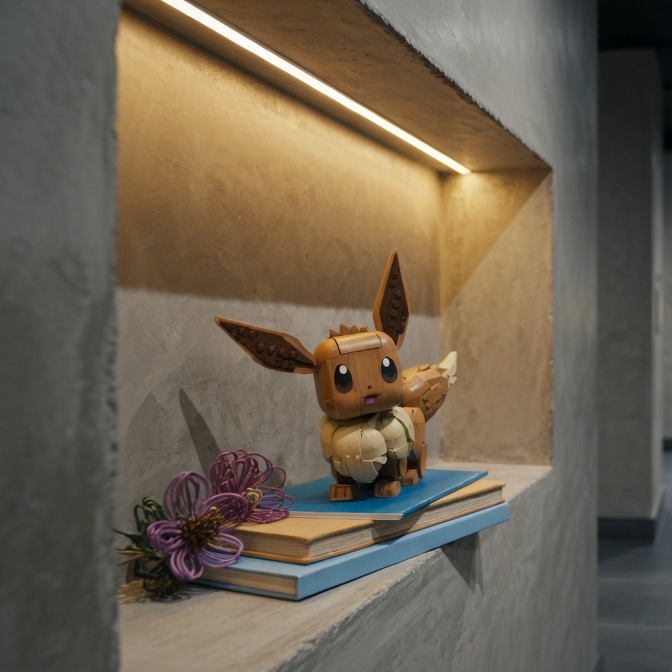 Pok&eacute;mon - Eevee (587 pe&ccedil;as)