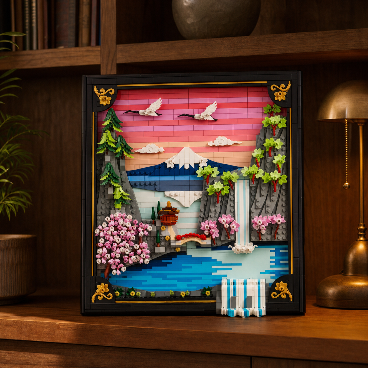Quadro de Flor de Cerejeira Japonesa (1892 pe&ccedil;as)