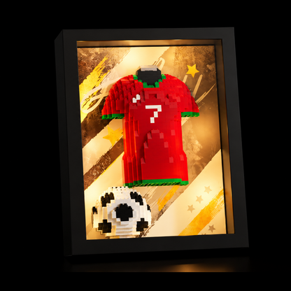 Porta-Retrato Camisa Futebol Portuguesa N7 (758 pe&ccedil;as)
