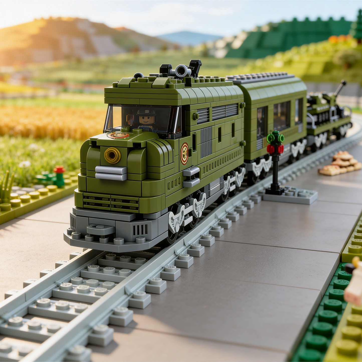 Trem Militar de Transporte (764 pe&ccedil;as)