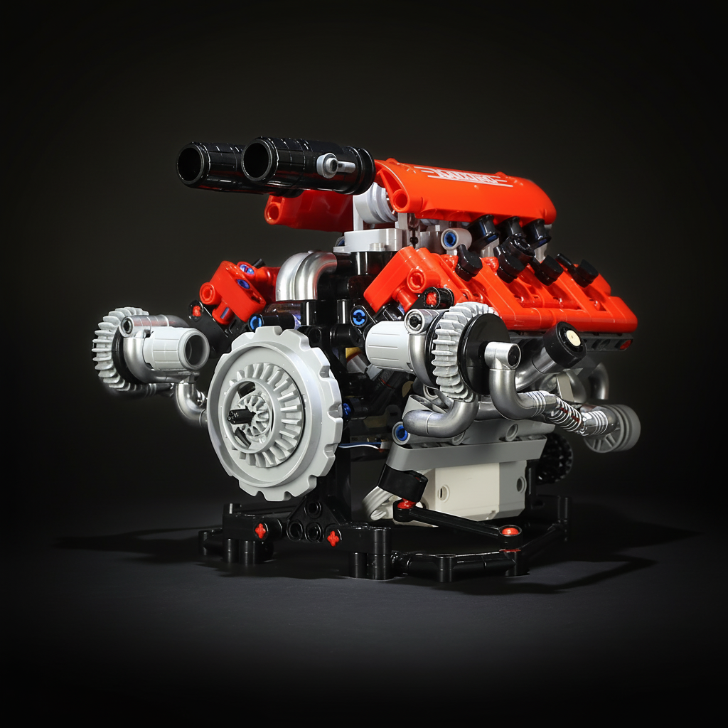 Tech-Turbo V8 (653 pe&ccedil;as)