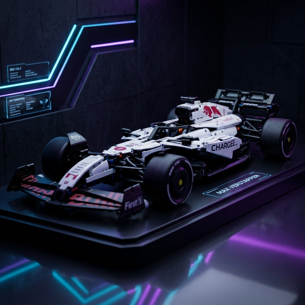 Carro Esportivo Branco RB21 (1900 pe&ccedil;as) - imagem 4