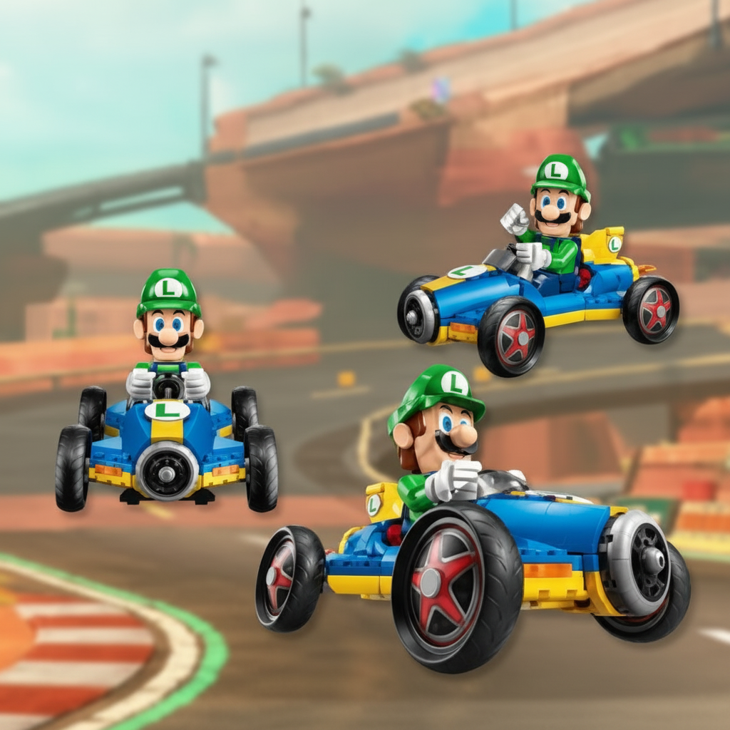 Mario Kart - Luigi (2234 pe&ccedil;as)