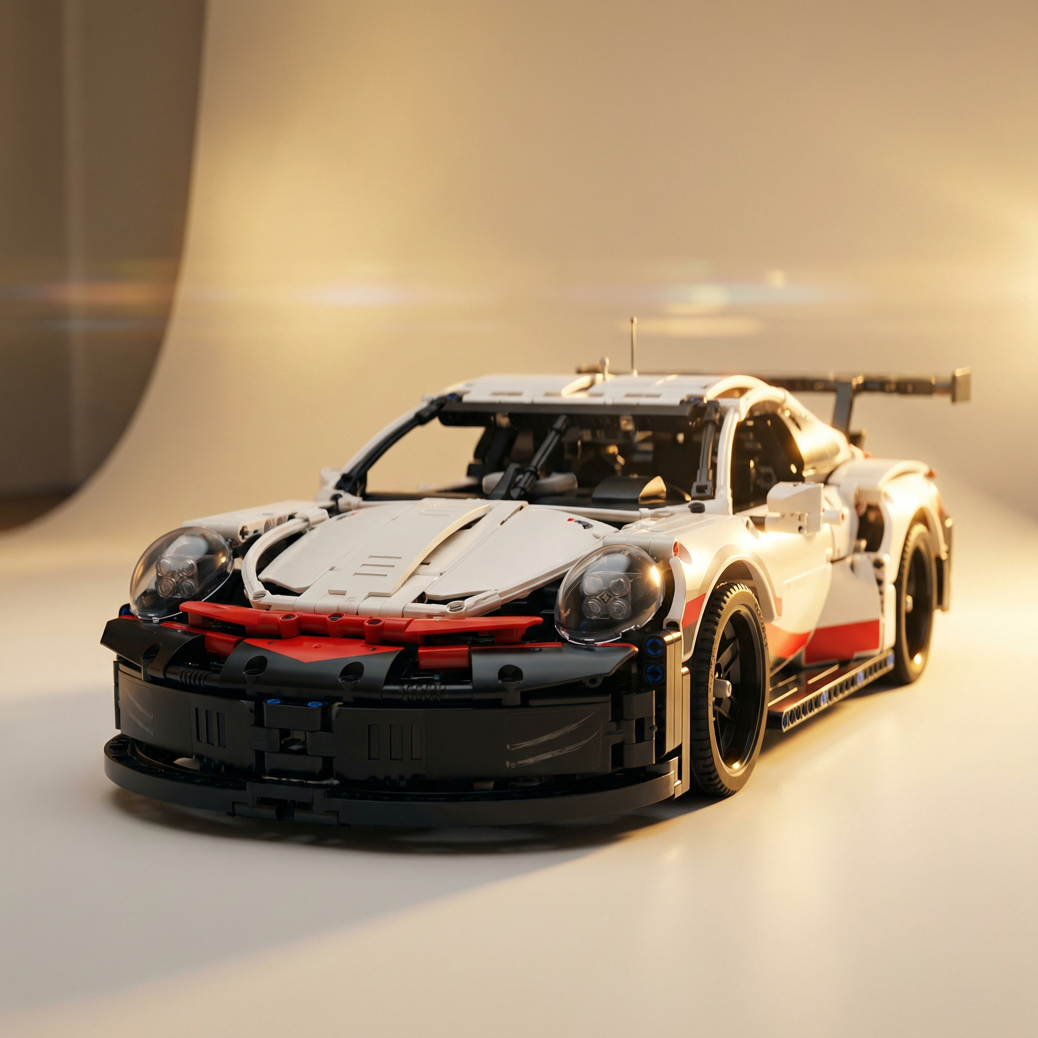 Traseira Porsche 911 RSR