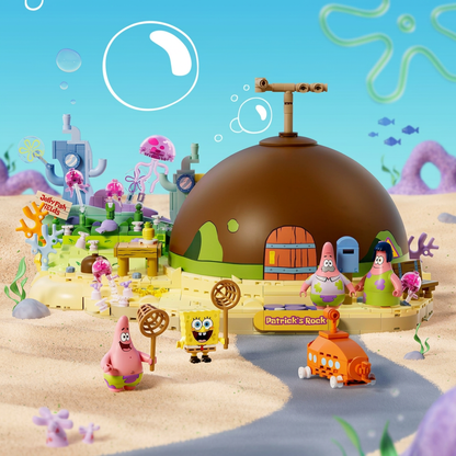 Bob Esponja - Casa de Pedra do Patrick Estrela (1300 pe&ccedil;as)
