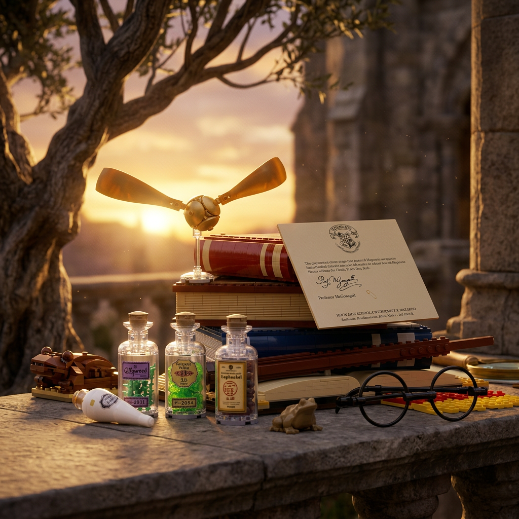 Harry Potter - &Iacute;cones de Hogwarts (3010 pe&ccedil;as)