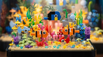 Aqu&aacute;rio Tropical: Corais Iluminados (725 pe&ccedil;as)