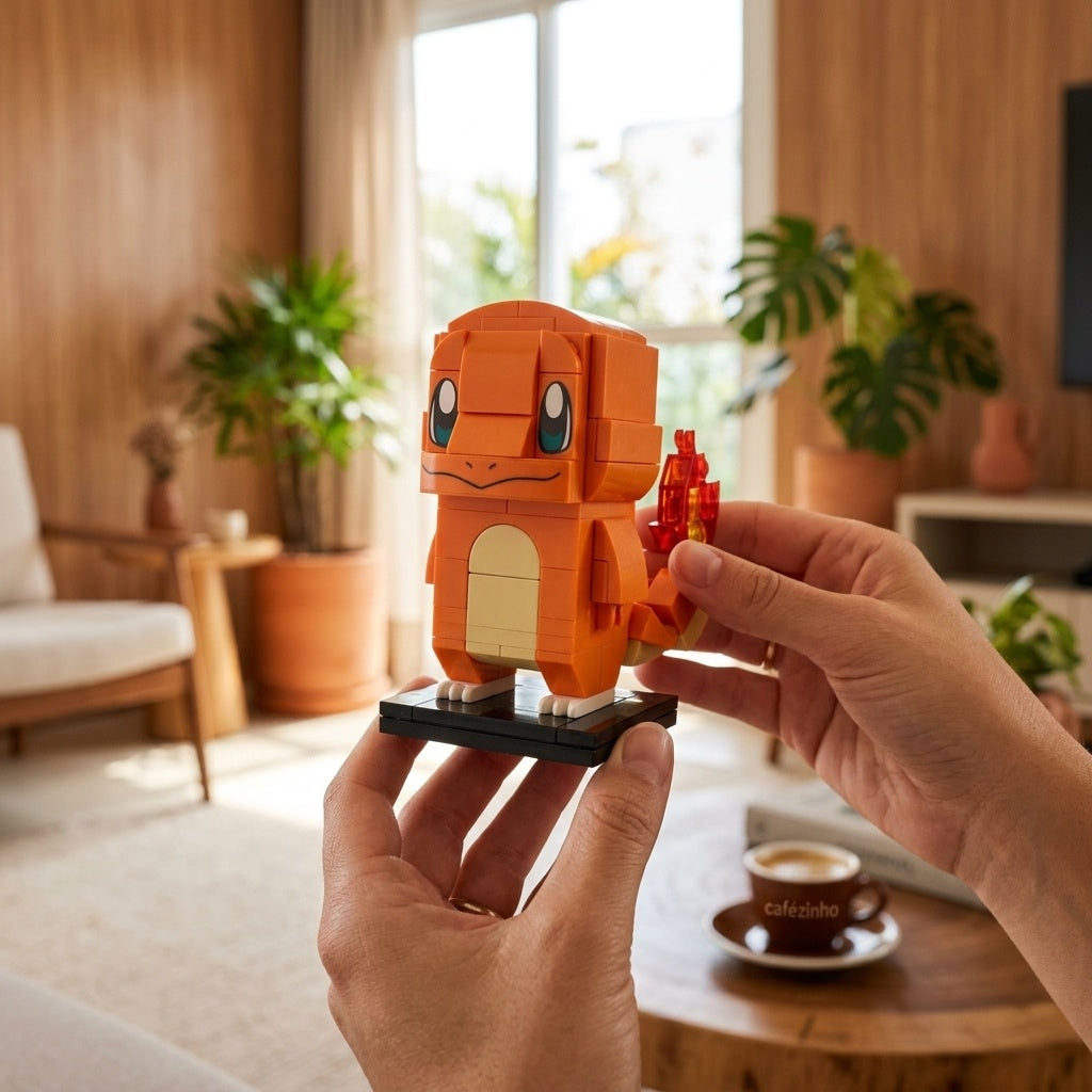 Pok&eacute;mon - Charmander (118 pe&ccedil;as) - imagem 8