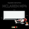 Expositor de Acr&iacute;lico para a McLaren MP4 de Ayrton Senna
