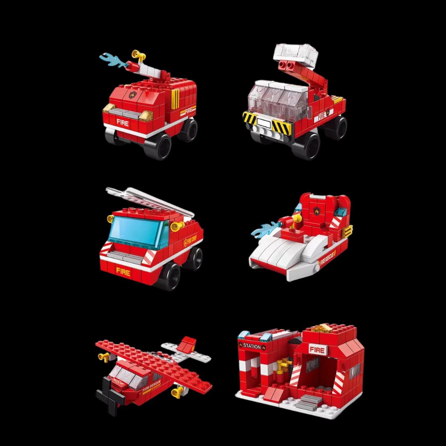 Viatura de Bombeiros (1000 pe&ccedil;as)