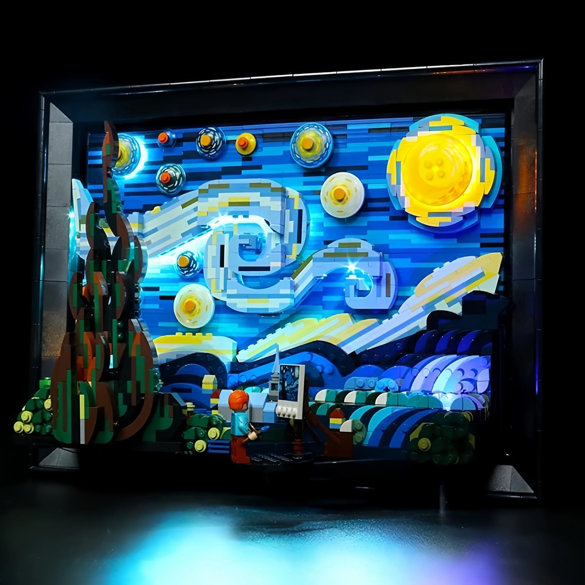 Kit de Ilumina&ccedil;&atilde;o para Van Gogh - A Noite Estrelada