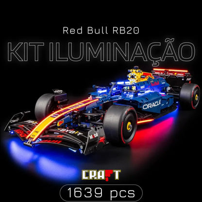 Oferta Exclusiva deste An&uacute;ncio | F&oacute;rmula 1 - Red Bull RB20 do Max Verstappen (1639 pe&ccedil;as)