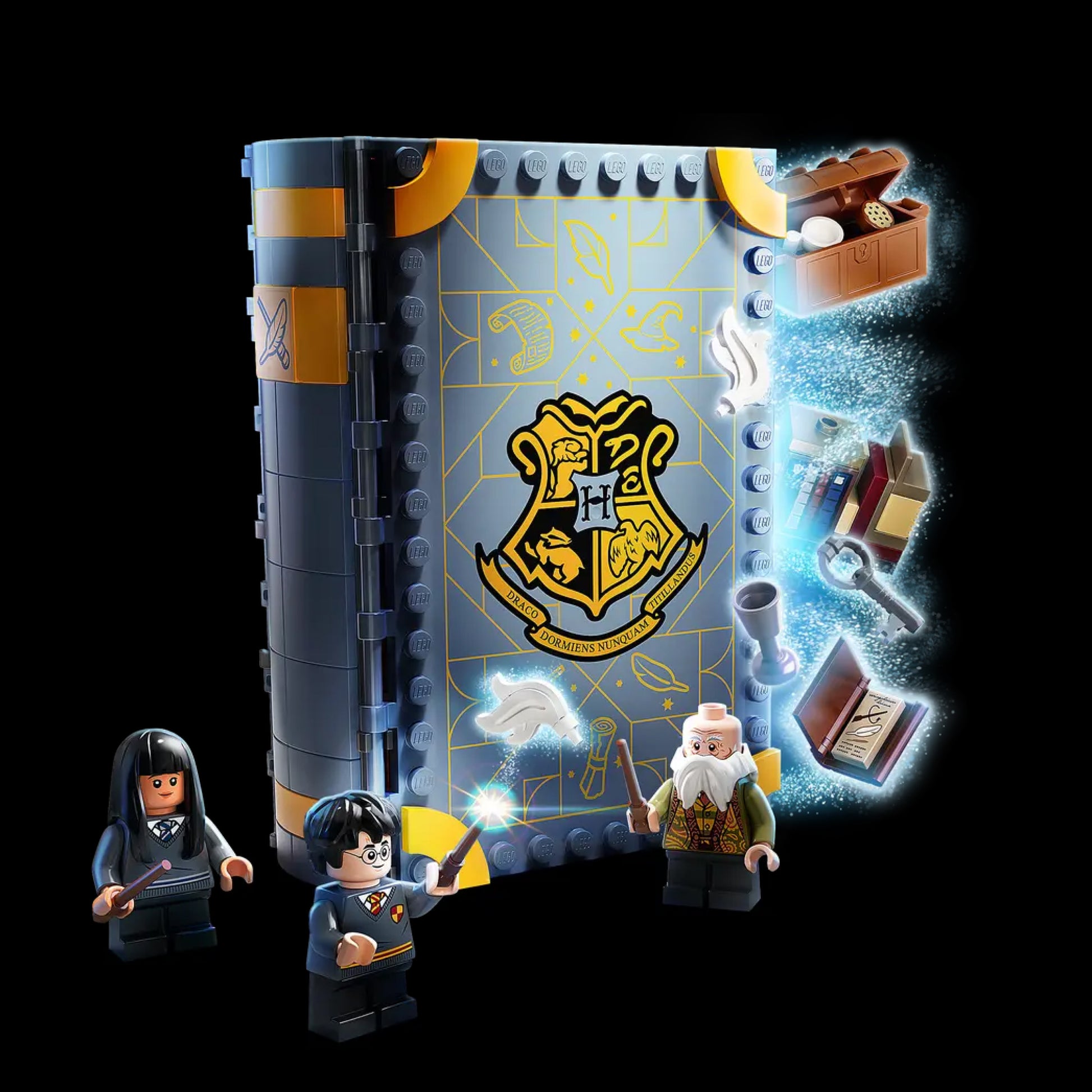 Harry Potter - Hogwarts: Aula de Feiti&ccedil;os (256 pe&ccedil;as)