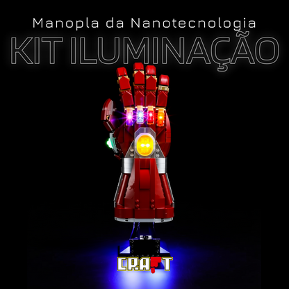 Kit de Ilumina&ccedil;&atilde;o para Manopla da Nanotecnologia (675 pe&ccedil;as)