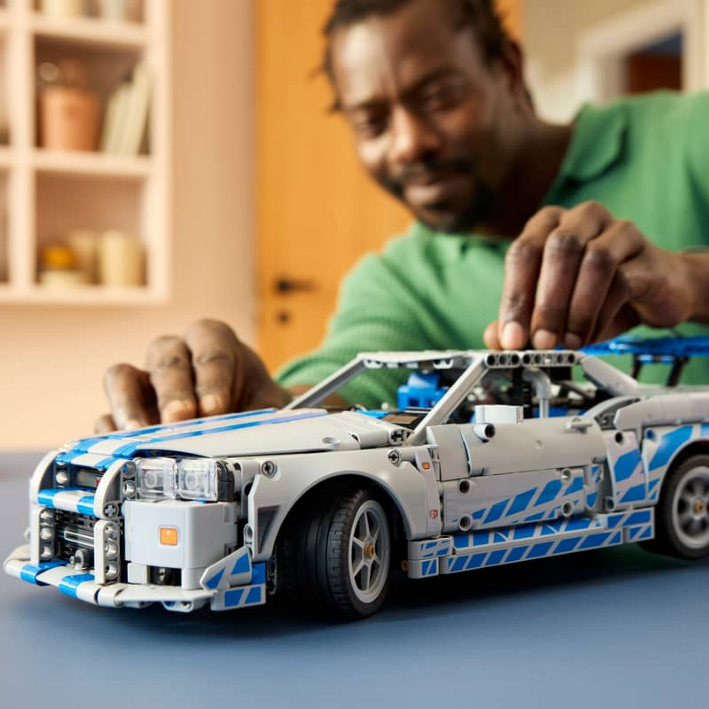 Nissan Skyline GT-R R34 - Velozes e Furiosos (1410 pe&ccedil;as)