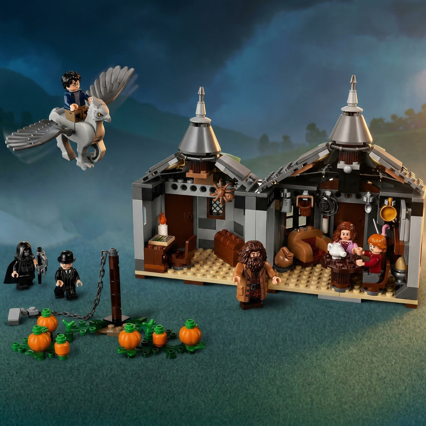 Harry Potter - A Cabana de Hagrid (496 pe&ccedil;as)