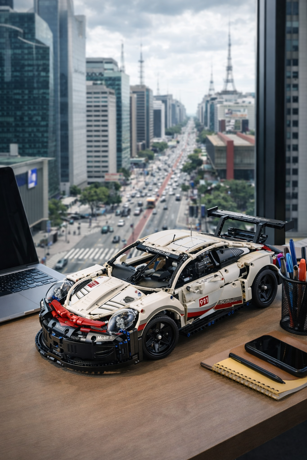 Porsche 911 RSR (1580 pe&ccedil;as)