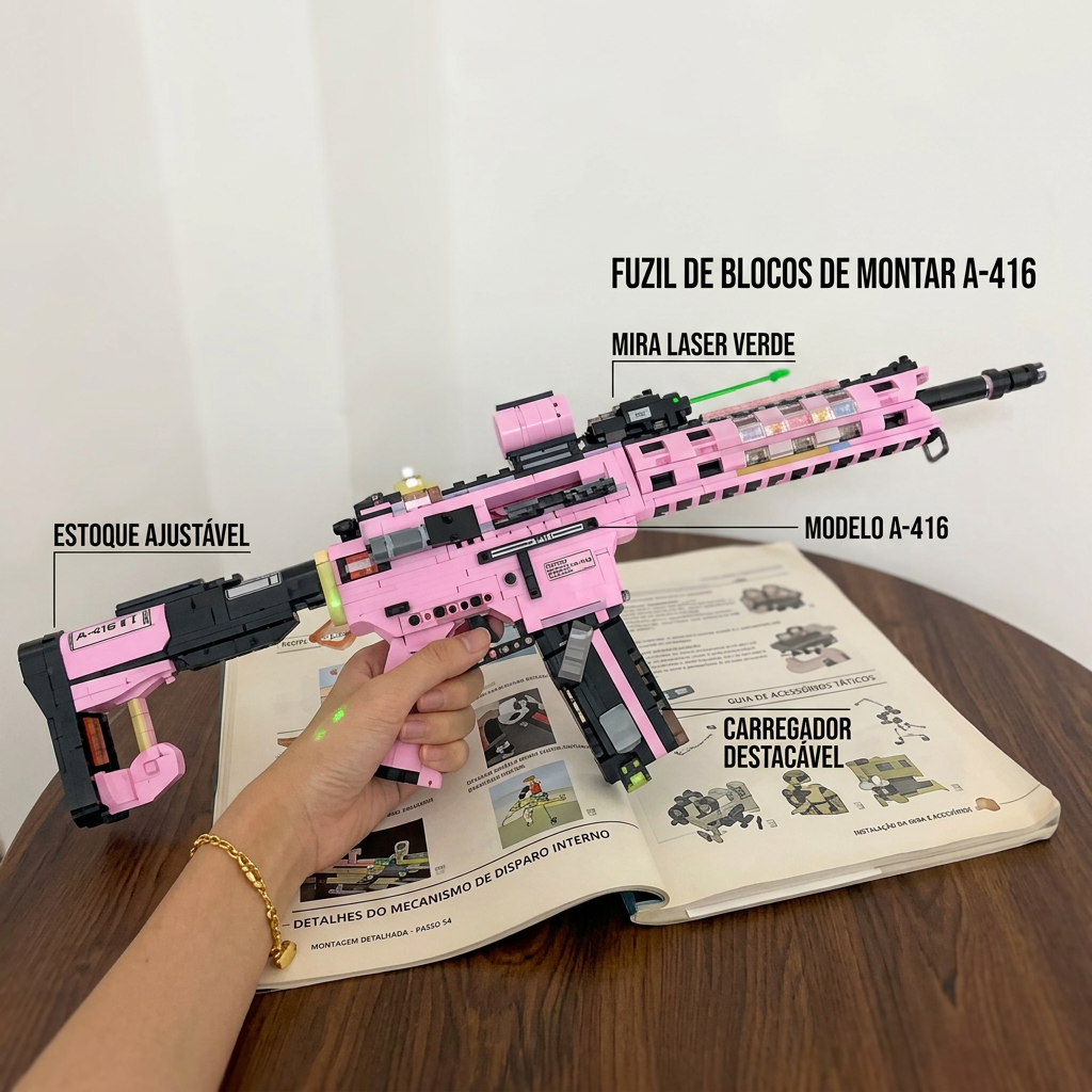 M4A1 Saccharine (1492 pe&ccedil;as)