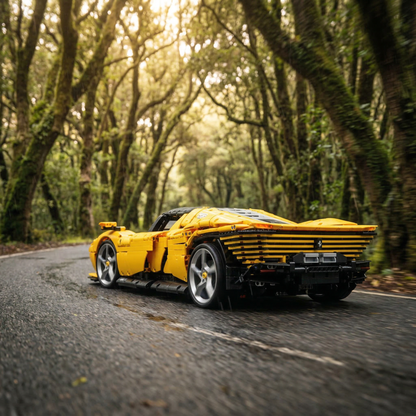 Ferrari Daytona SP3 Amarela (3778 pe&ccedil;as)