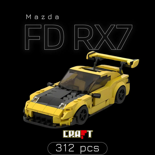 Mazda FD RX7 (312 pe&ccedil;as)