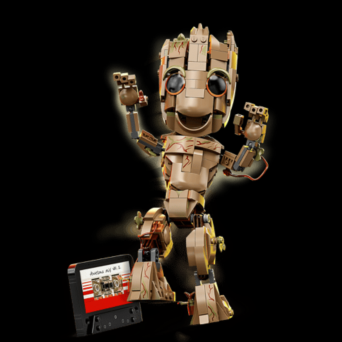Baby Groot de Guardi&otilde;es da Gal&aacute;xia (476 pe&ccedil;as)