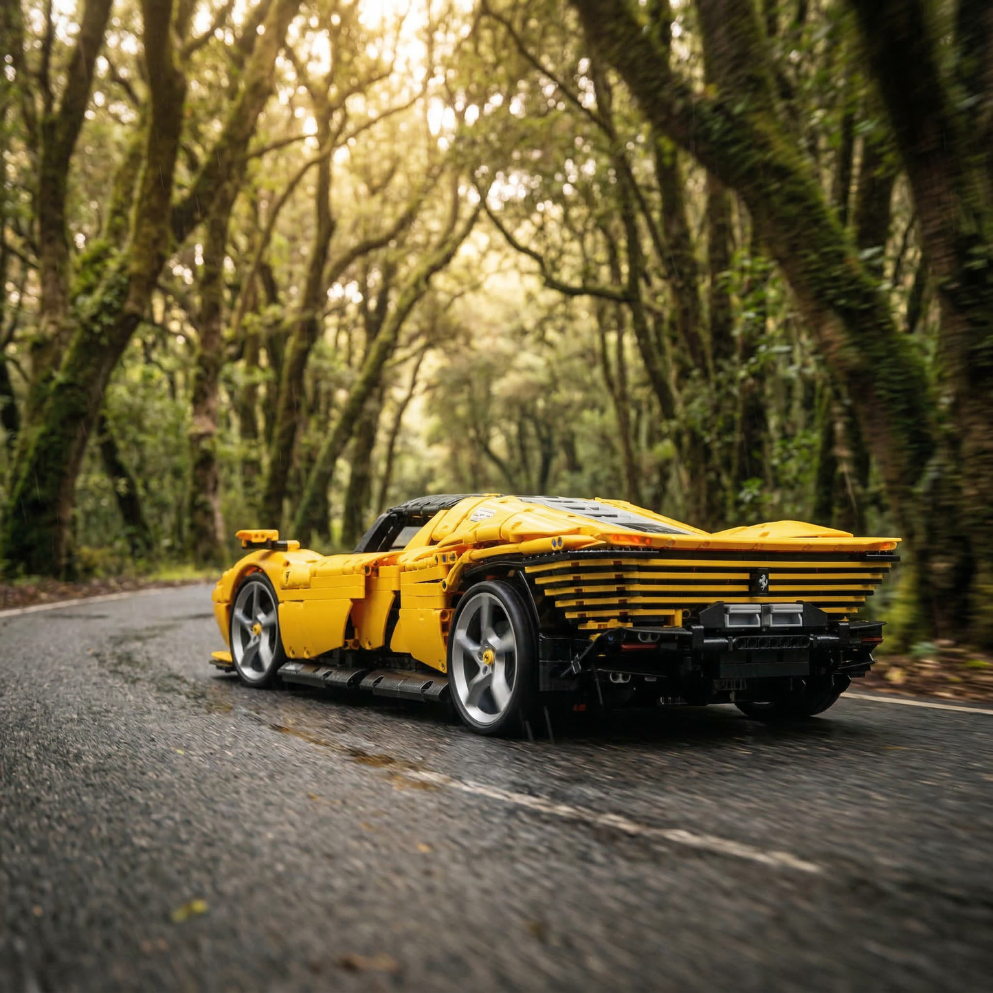 Ferrari Daytona SP3 Amarela (3778 pe&ccedil;as)