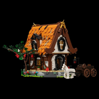 Cabana Medieval de Troncos (2192 pe&ccedil;as) - Brics Craft