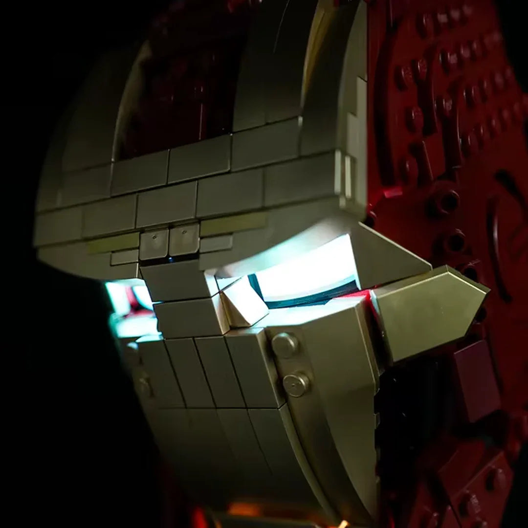 Kit de Ilumina&ccedil;&atilde;o para a Capacete de Iron Man