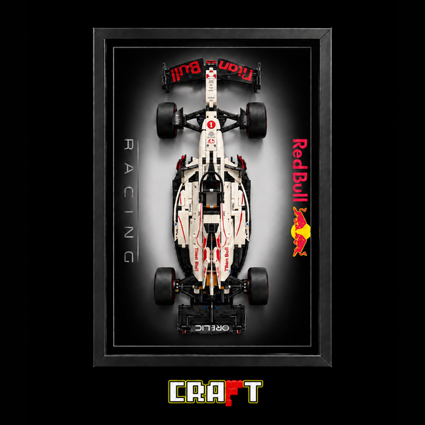 Quadro para F&oacute;rmula 1 - Max Verstappen RB21 degrad&ecirc;