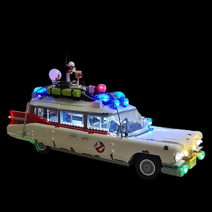 Kit de Ilumina&ccedil;&atilde;o para o Cadillac ECTO-1 dos Ca&ccedil;a-Fantasmas (2352 pe&ccedil;as)