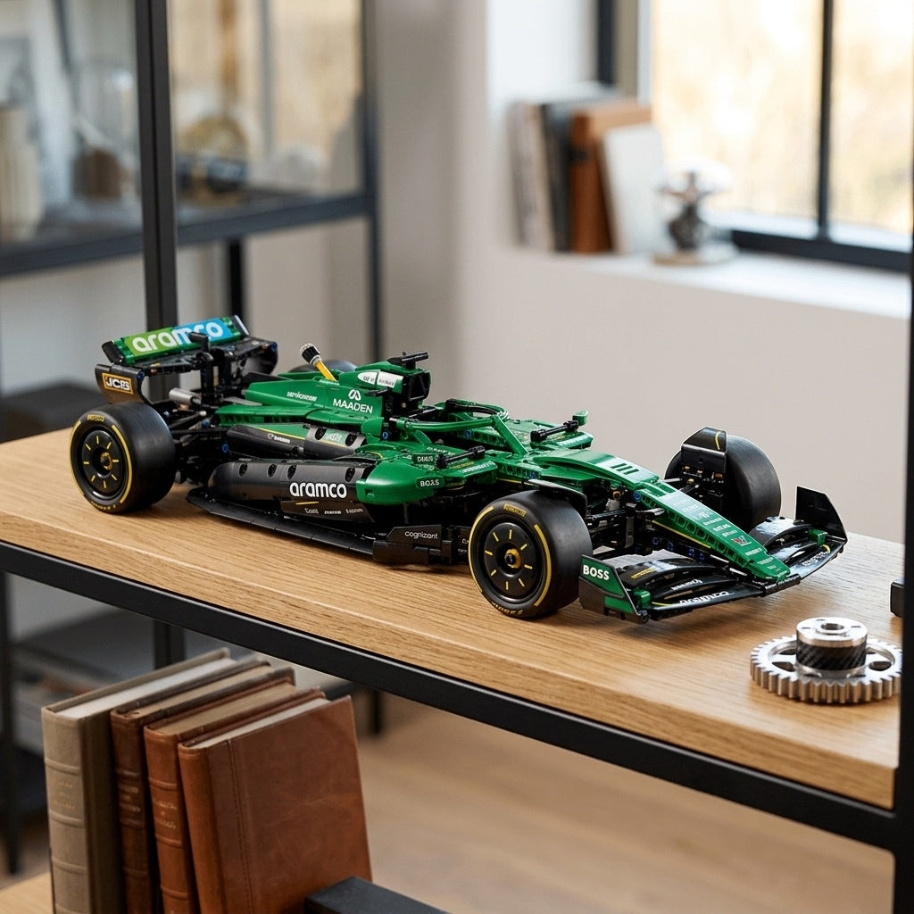 Aston Martin Aramco AMR25 F1 Car (1547 pe&ccedil;as) | descricao 2 | 20260706-142549