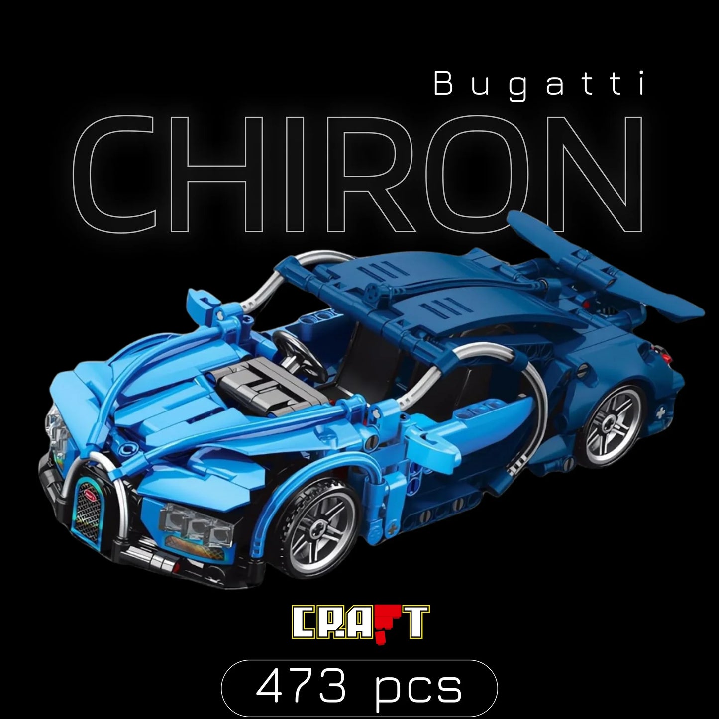 Bugatti Chiron (473 pe&ccedil;as)