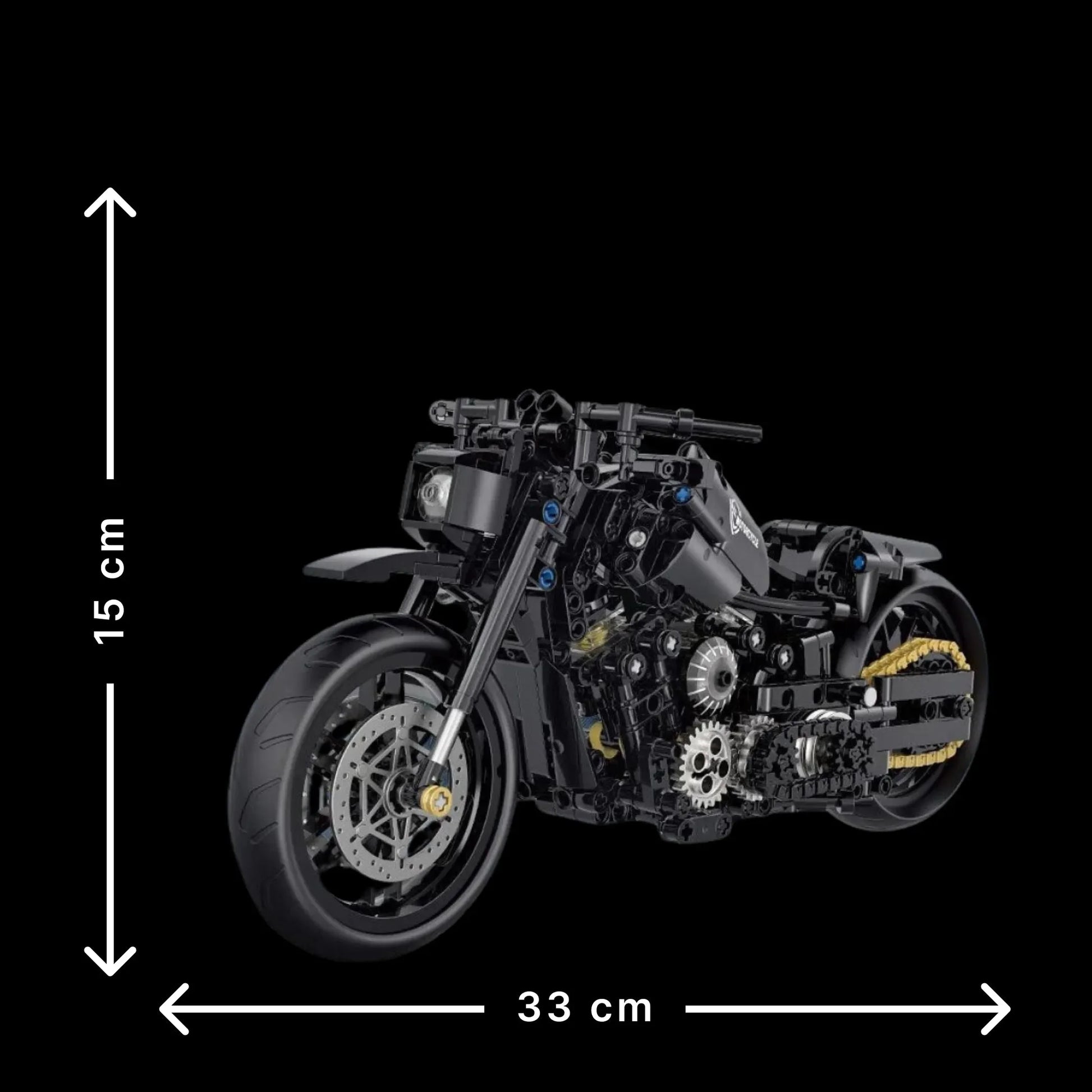 Harley Davidson (586 p&ccedil;s) - Brics Craft
