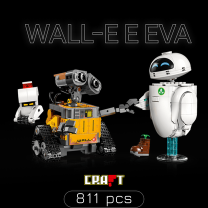 Oferta Exclusiva deste An&uacute;ncio | WALL-E e Eva (811 pe&ccedil;as)