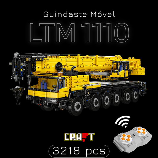 Guindaste M&oacute;vel LTM1110 Amarelo (3218 pe&ccedil;as)