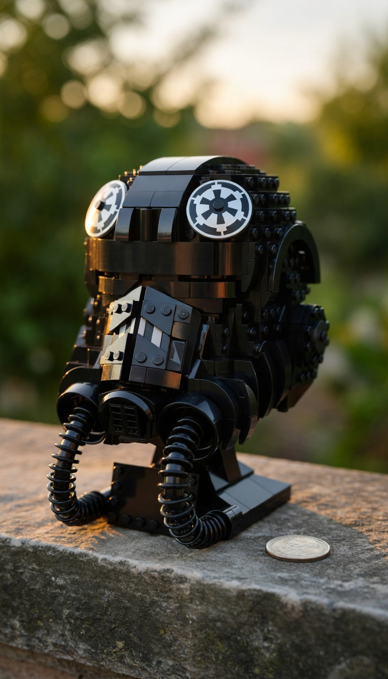 Star Wars - Capacete de Piloto de Ca&ccedil;a TIE (724 pe&ccedil;as)