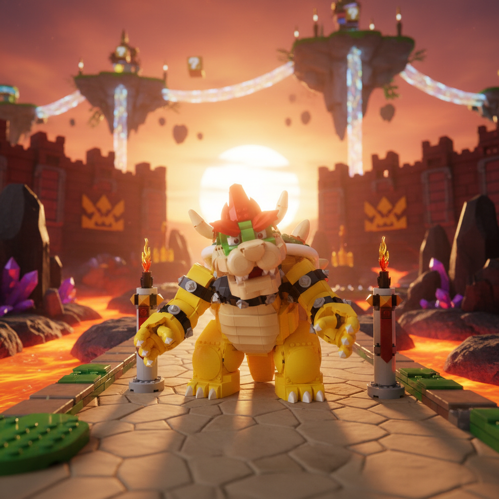 Super Mario - O Poderoso Bowser (2807 pe&ccedil;as)