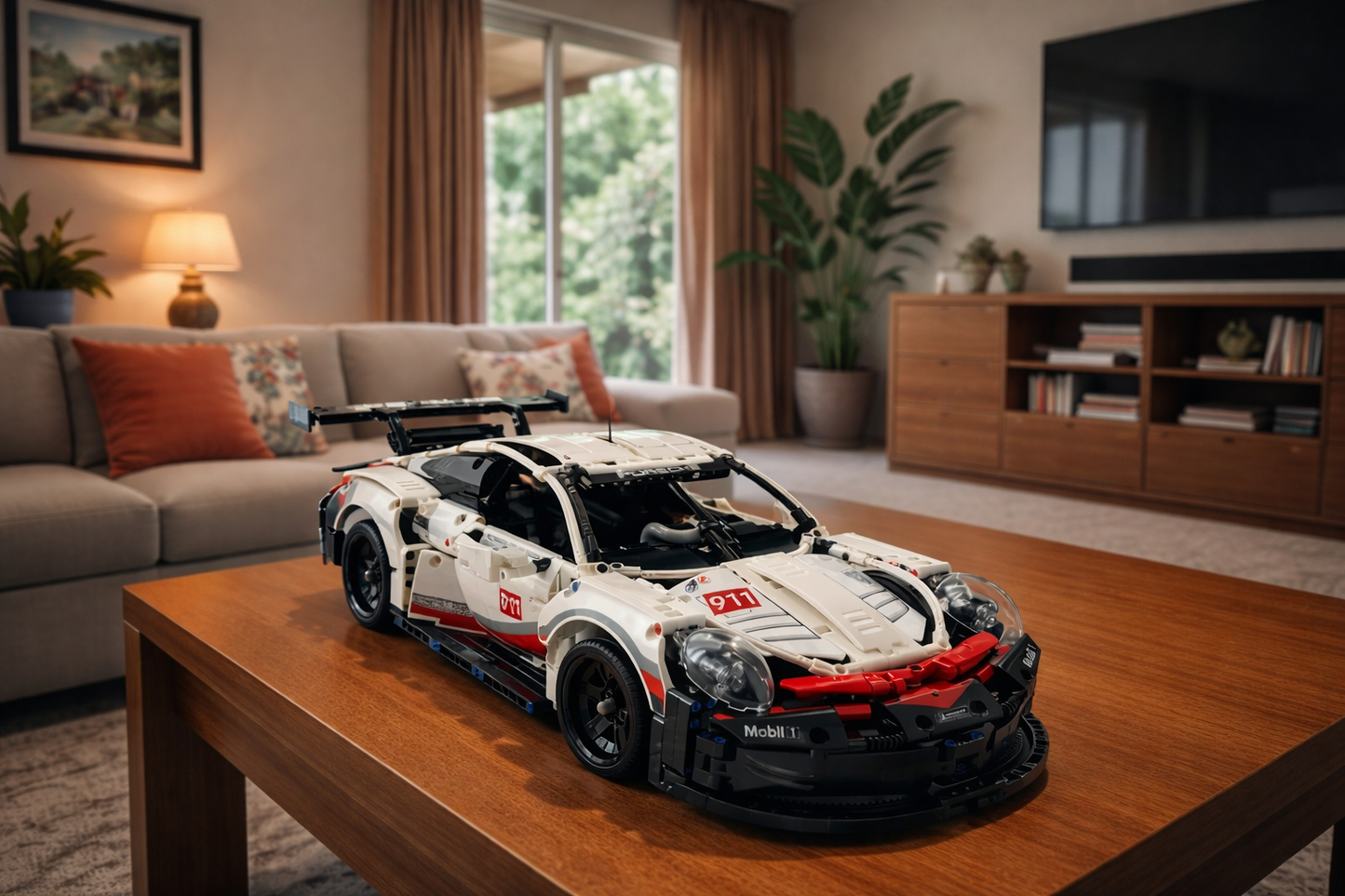 Porsche 911 RSR (1580 pe&ccedil;as)