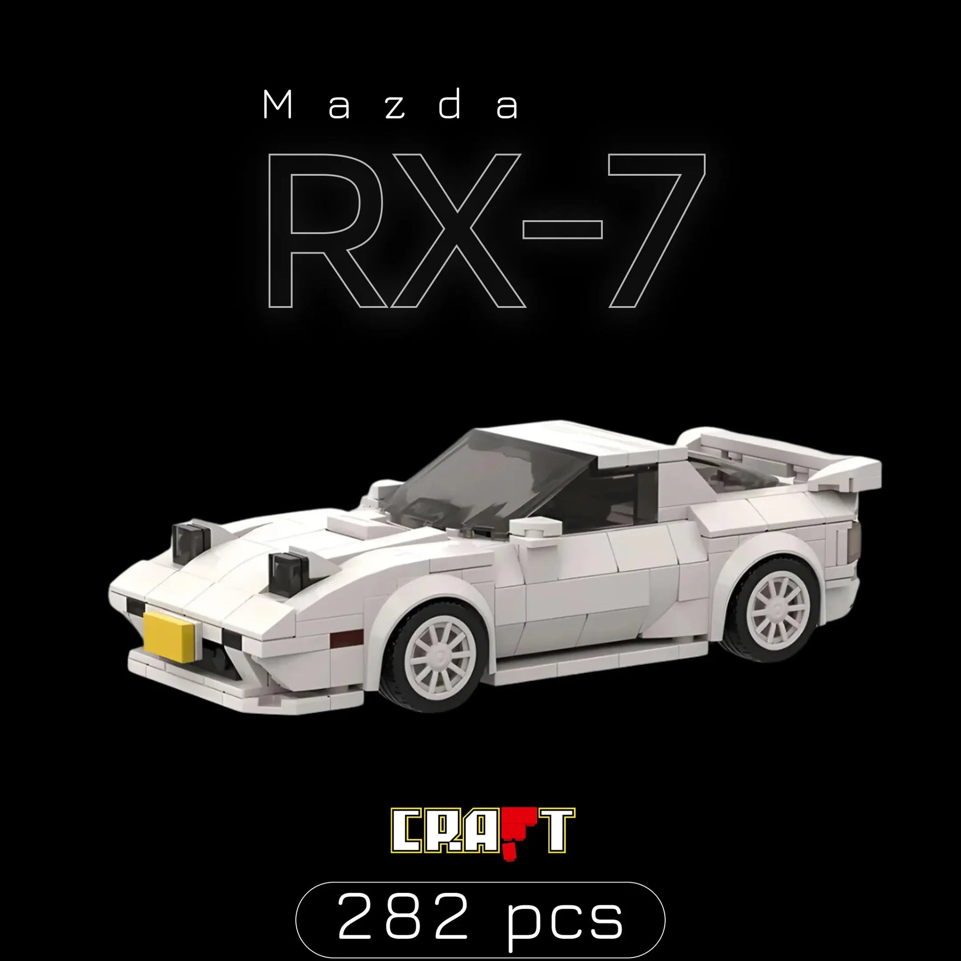 Mazda RX-7 (282 p&ccedil;s) - Brics Craft