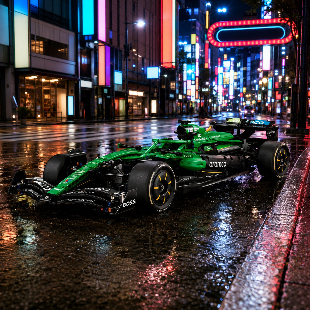 Aston Martin Aramco AMR25 F1 Car (1547 pe&ccedil;as) | galeria 4 | 20260706-153357