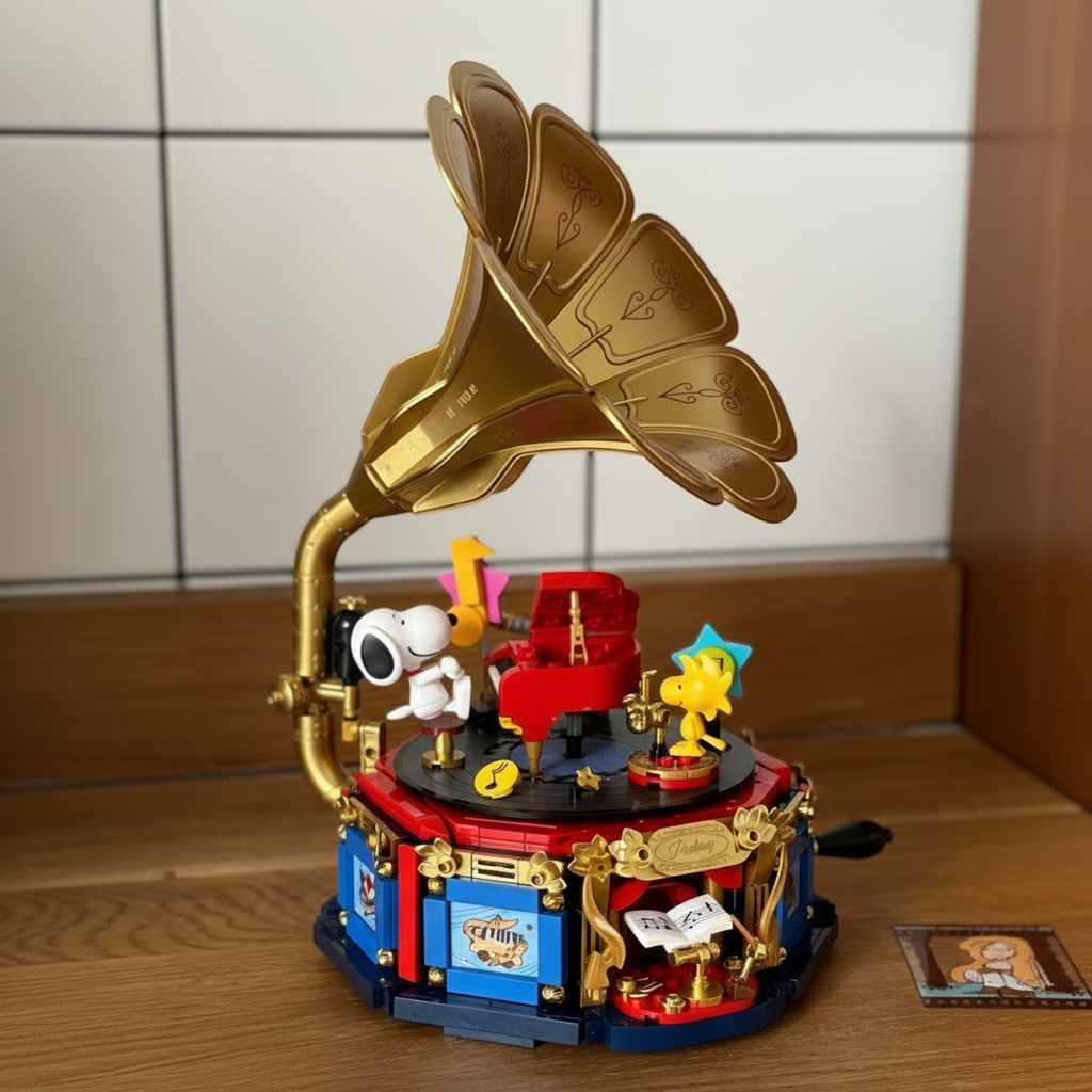 Snoopy - Fon&oacute;grafo (806 pe&ccedil;as)