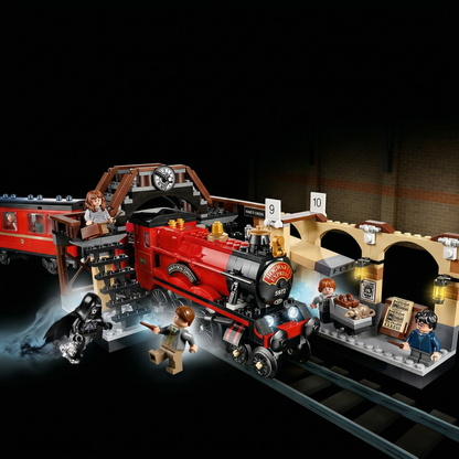 Harry Potter - Expresso de Hogwarts e Plataforma 9&frac34; (801 pe&ccedil;as)