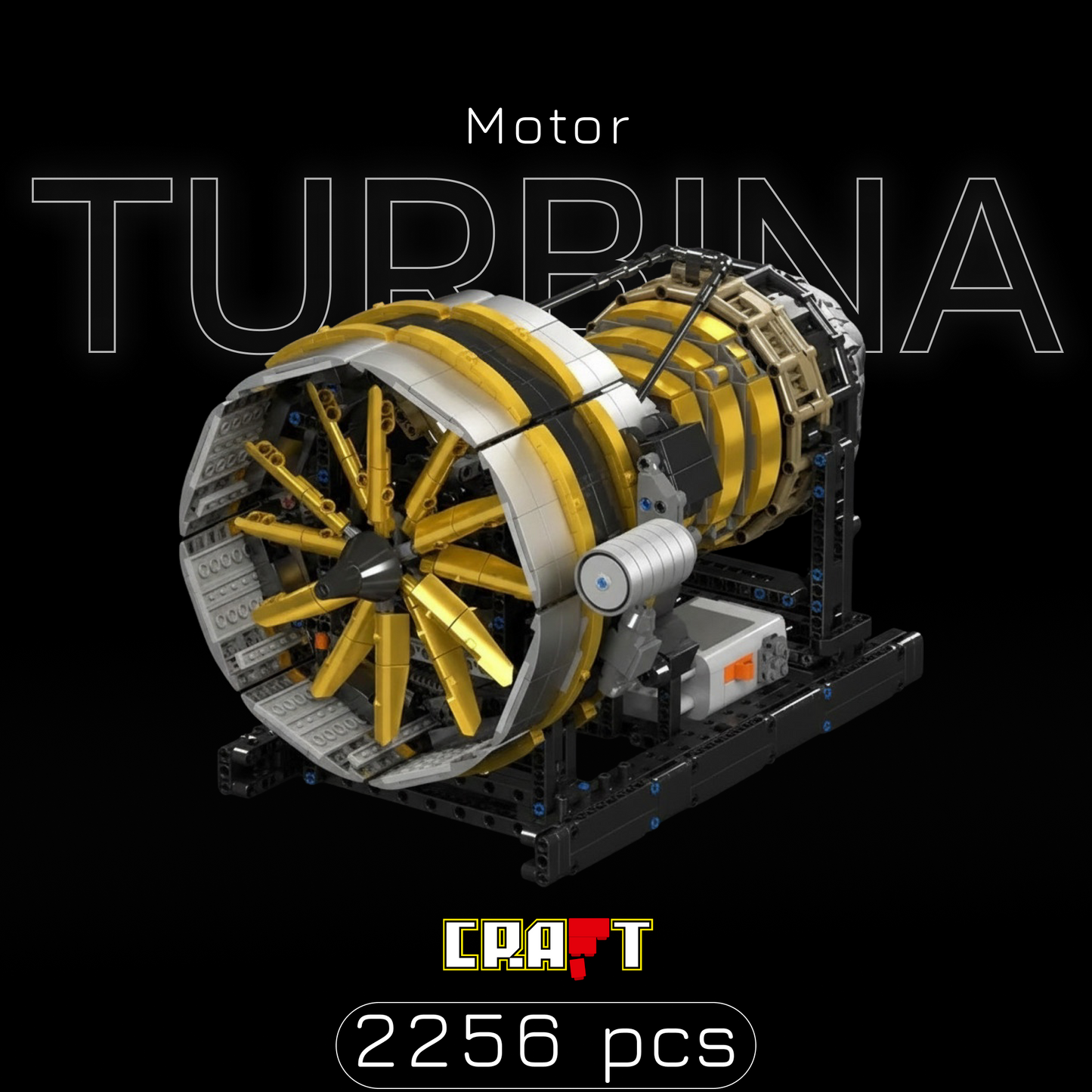 Motor Turbina (2256 pe&ccedil;as)